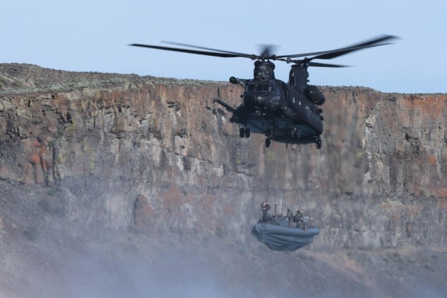 Special Boat Team takes flight with Nightstalkers