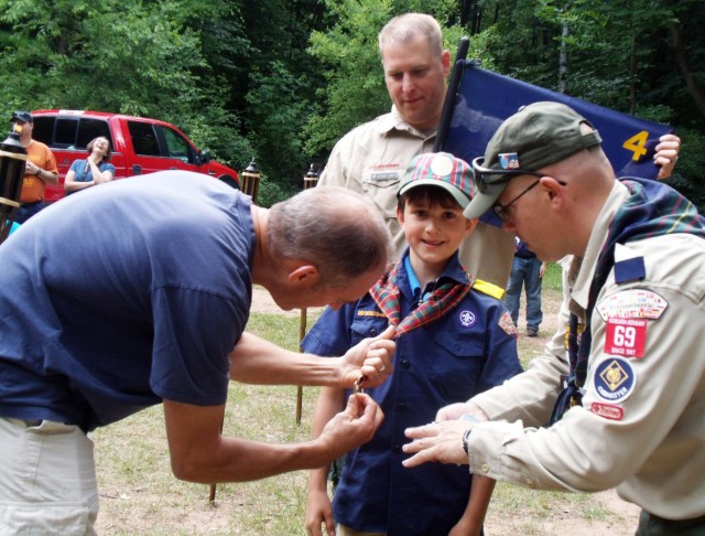 'Wolves and Tigers and Bears - Oh My!' - Scouts conduct mass 'promotion' at local camp