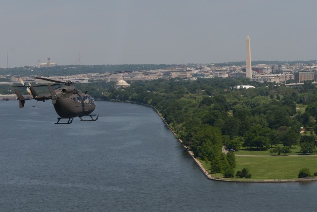 Army aviators fill Washington's skies