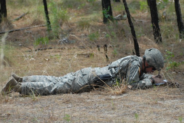 30th ABCT Soldiers navigate Fort Bragg terrain
