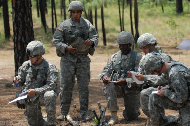30th ABCT Soldiers navigate Fort Bragg terrain