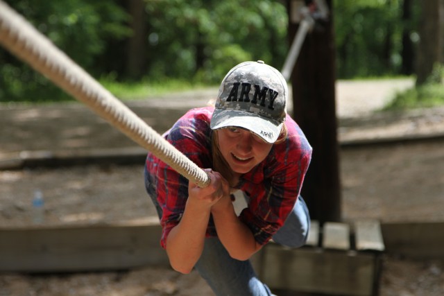 'Fightin' Fifth' families play Soldier for Fighter Jane/Joe Day