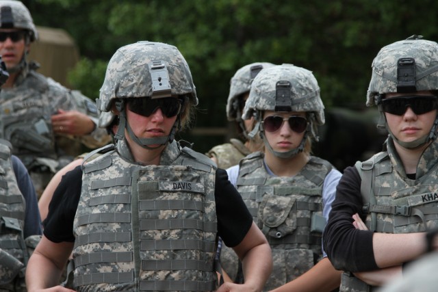 'Fightin' Fifth' families play Soldier for Fighter Jane/Joe Day
