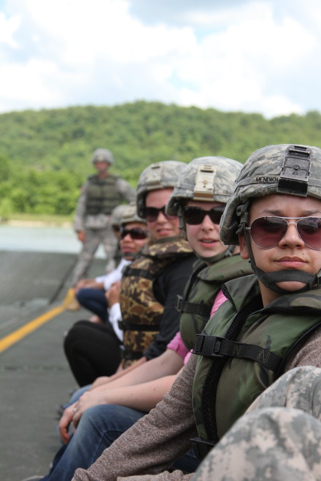 'Fightin' Fifth' families play Soldier for Fighter Jane/Joe Day