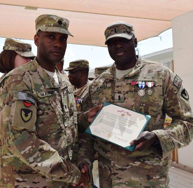 3-401st AFSBn DET 14 Soldiers receive end of tour awards