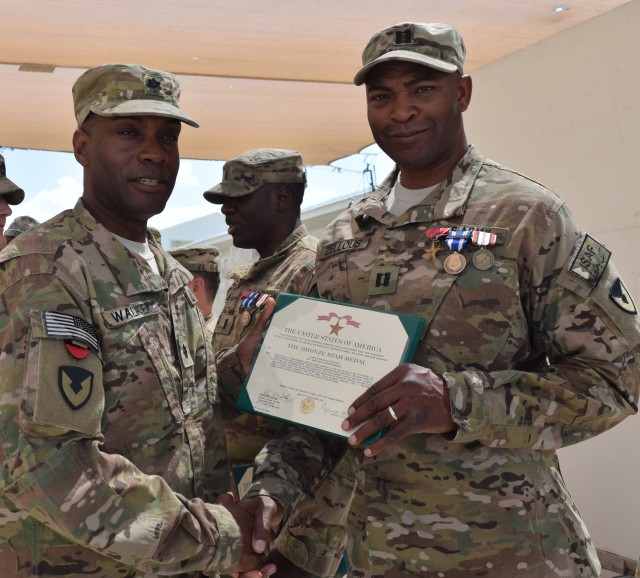 3-401st AFSBn DET 14 Soldiers receive end of tour awards