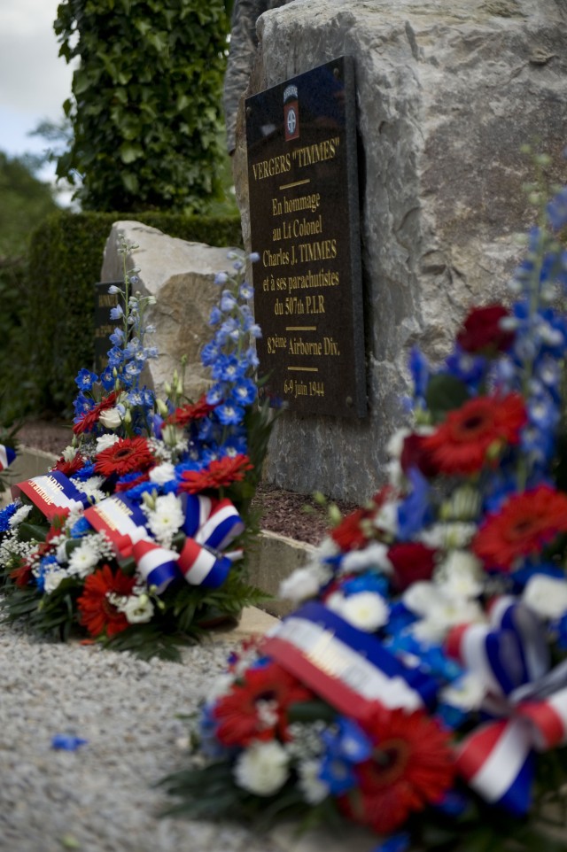 US, French honor American D-Day hero