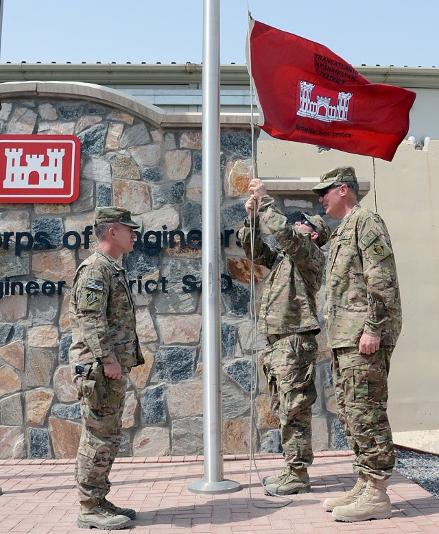 Transatlantic Afghanistan District's South Area Office inactivated