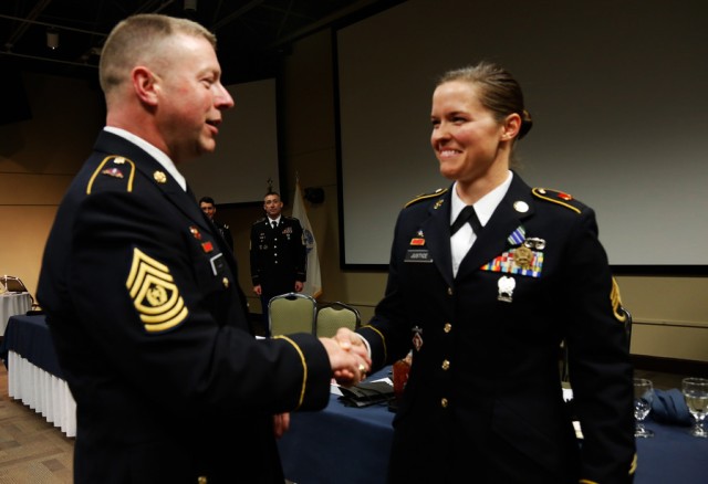 The 80th Training Command's newest Soldier selected for SAMC induction says she's not afraid to succeed