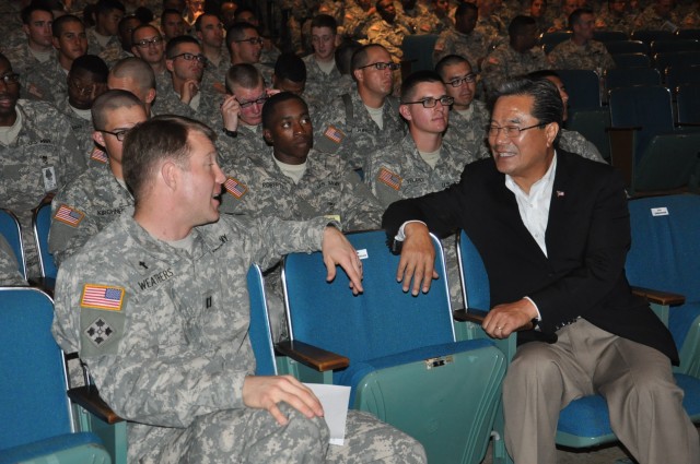 Korean American shares experiences during post observance