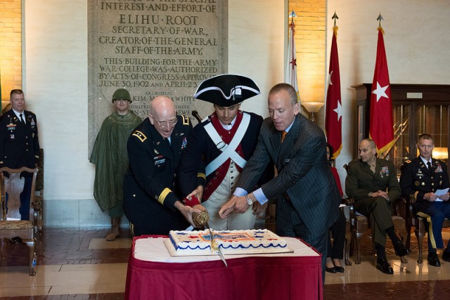 June 6, 2014 --HON Carson's remarks (abbreviated) during the 239th Army Birthday kick-off event (National Defense University)