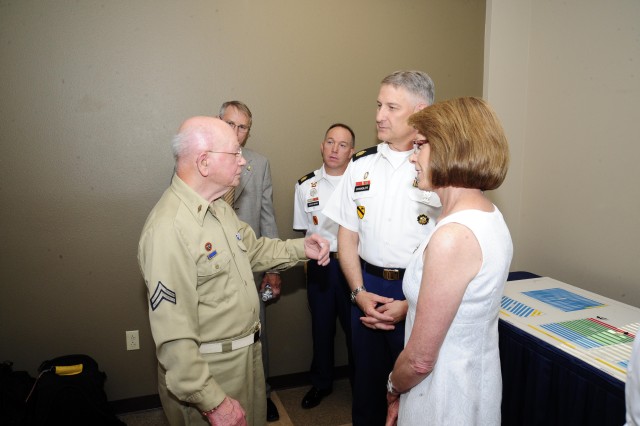 Tanker to Tanker: SMA meets WWII vet at Class 64 Graduation