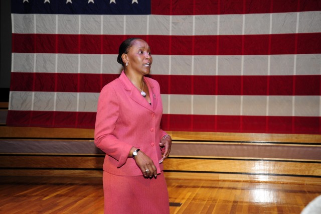 Jones encourages USASMA's college grads to get off their "Tailbone"