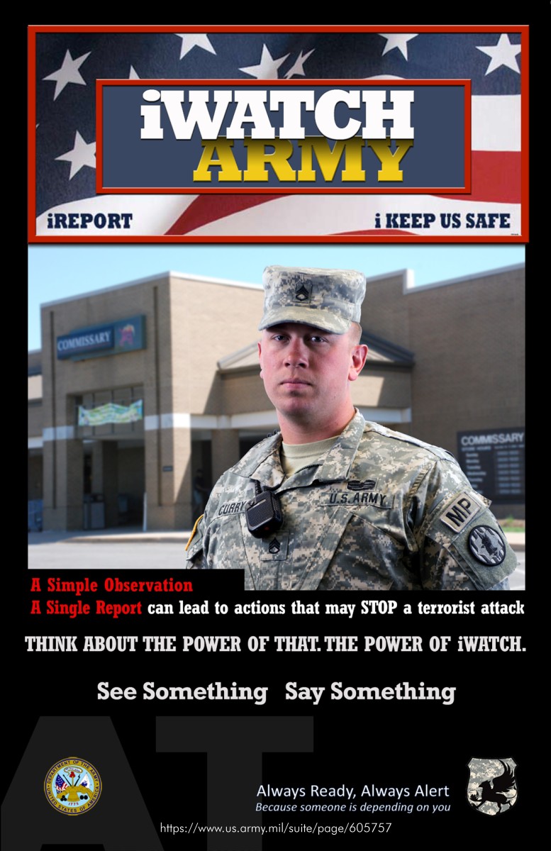 August is antiterrorism awareness month | Article | The United States Army