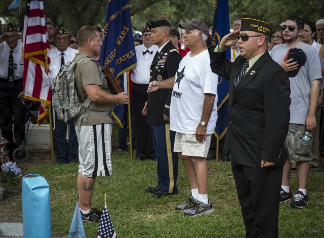 Valor walk, Community honor First Team Medal of Honor Trooper
