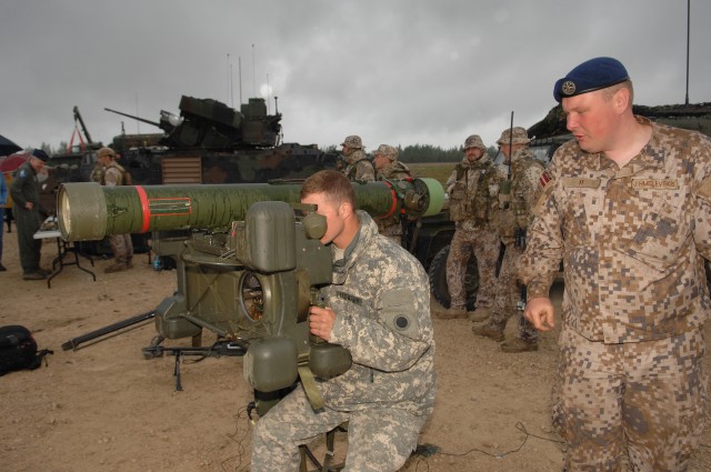 Latvian RBS-70 Anti-aircraft missile system