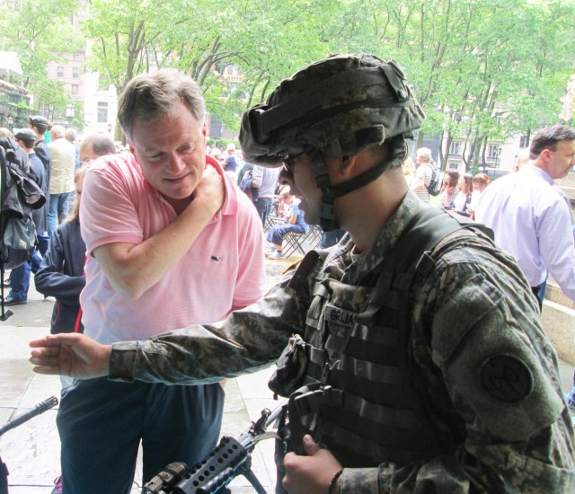 New York Army National Guard marks Army Birthday in New York City