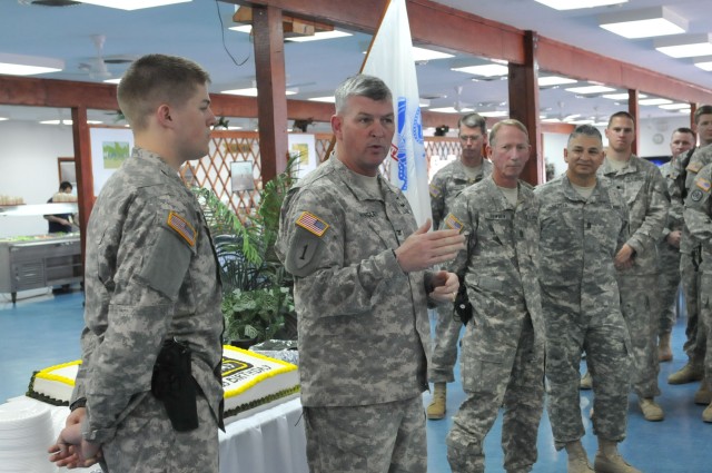 MNBG-E Commander addresses Soldiers