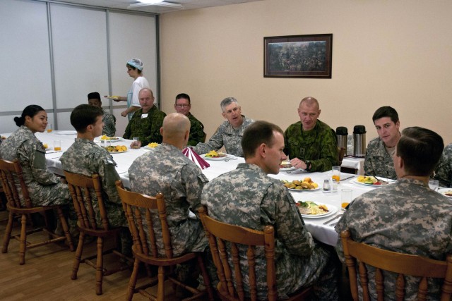 U.S. Army Europe commanding general visits Lithuania during Saber Strike 2014