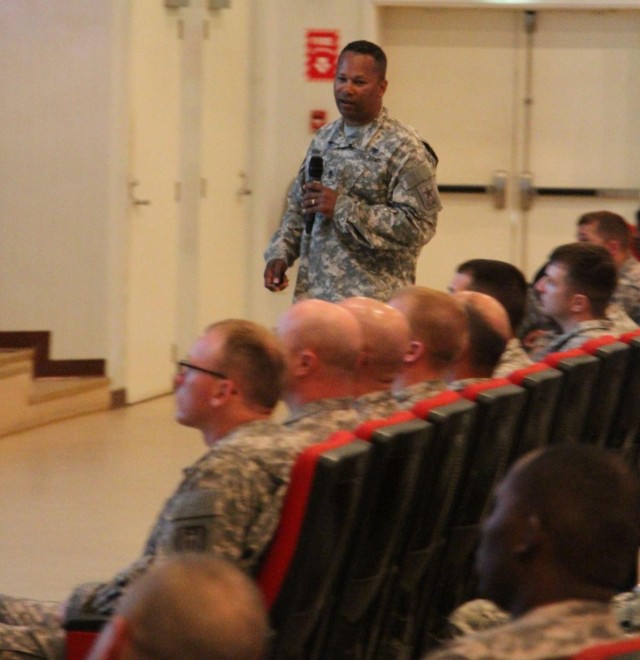 Whole Soldier concept discussed at town hall