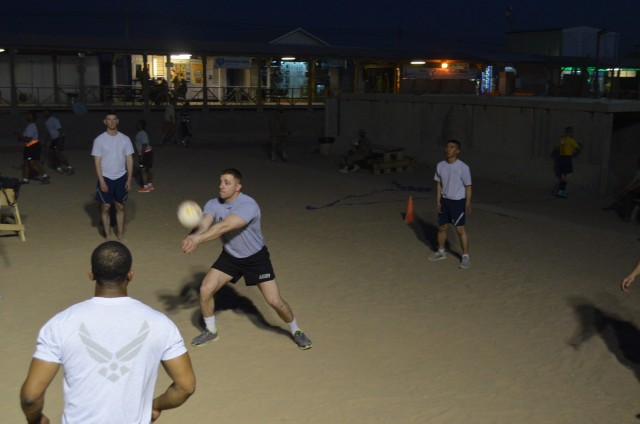 45th Sust. Bde. hosts CMRE volleyball tourney