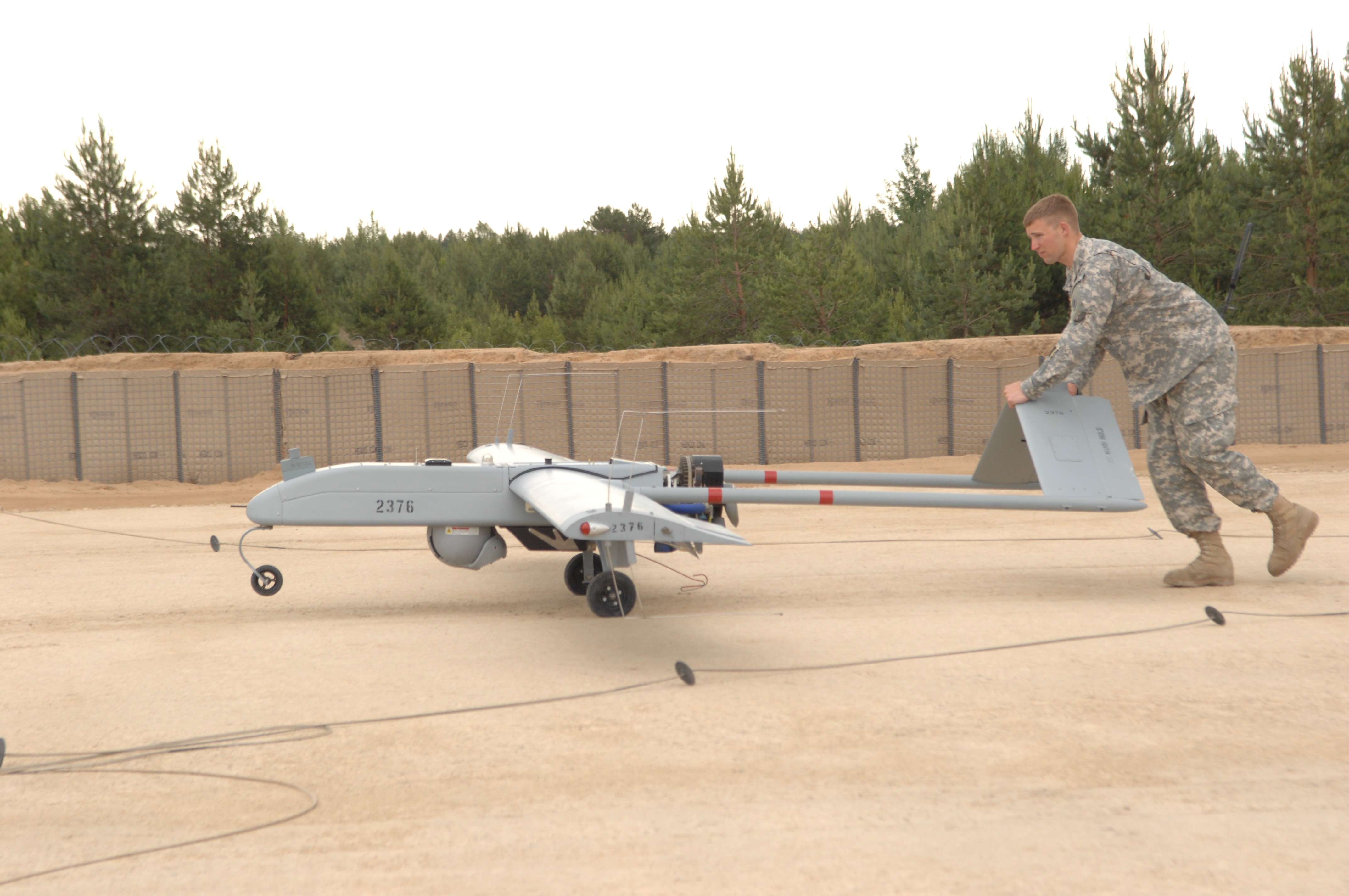 Maintenance Keeps Shadow Uav Flying In Support Of Saber Strike