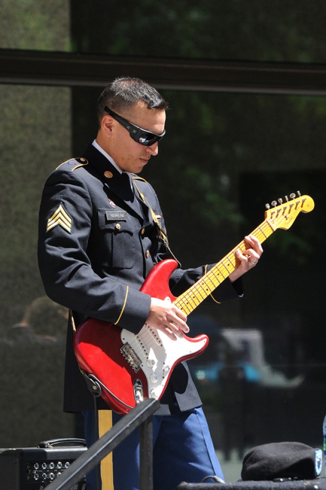 U.S. Army Reserve band performs at U.S. Army's 239th birthday