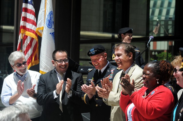 Chicago celebrates the 239th birthday of the U.S. Army