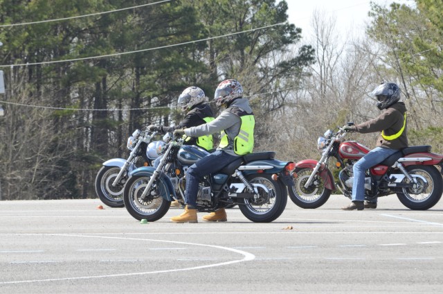 Motorcycle safety week rides onto post
