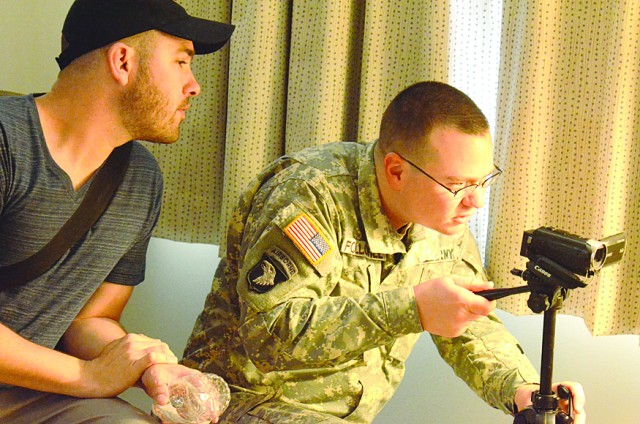 Soldiers use filmmaking to heal, share stories in workshop