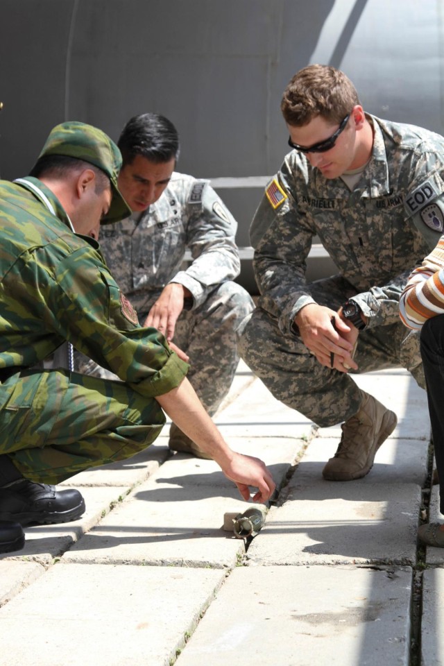 Fort Hood Soldiers participate in international EOD training