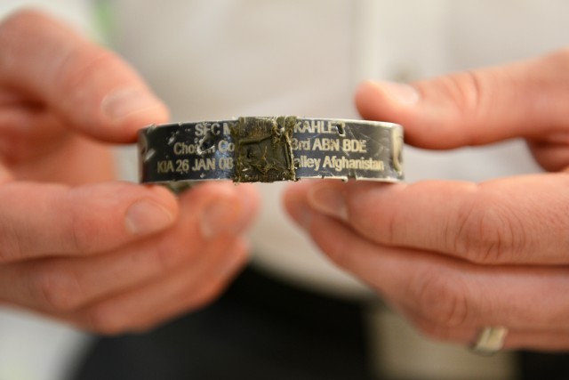 Commemorative bracelets for Kahler, Ferrara, Lancour, Roque, Langevin and Mersman