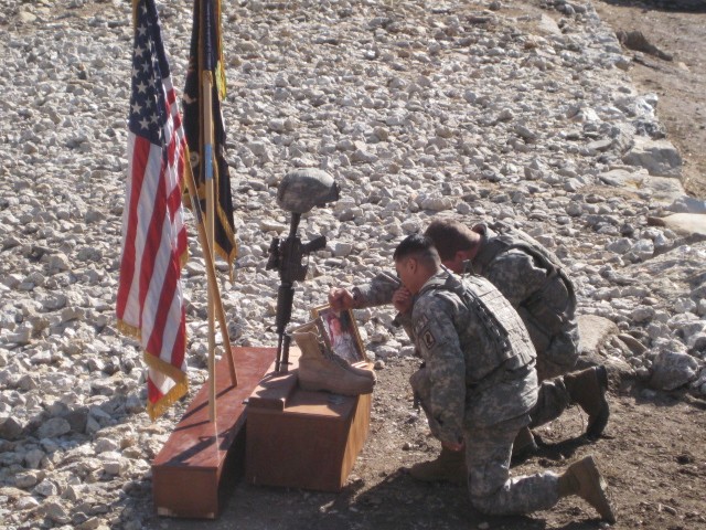 Sgt. 1st Class Matthew Kahler memorial ceremony