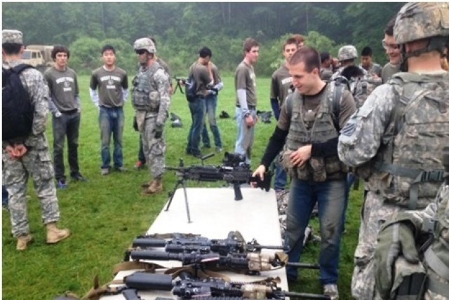 'Can Do' soldiers give high school students taste of Army at West Point