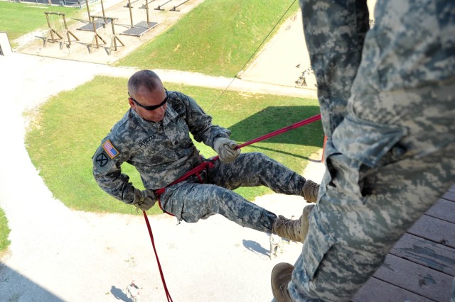 108th Training Command leadership visits Task Force Wolf Soldiers