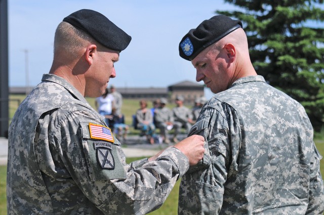 7th Engineer Battalion, 20th Engineer Brigade, transitions to 10th Mountain Division brigade