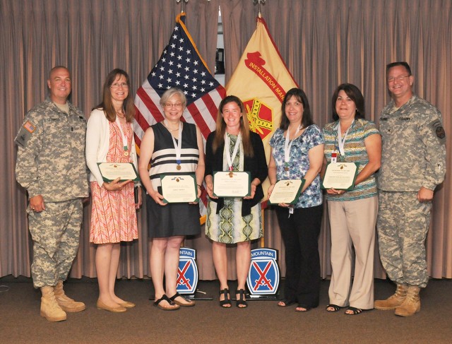 Fort Drum CYSS employees honored for hard work, dedication