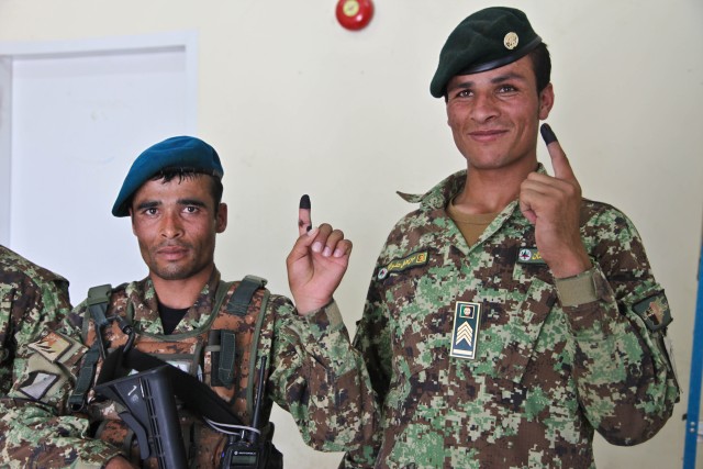 Strikes, TAAC-NE assist ANSF during Afghan Runoff Elections