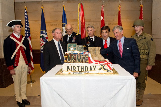 239th Army birthday ceremony at the Capitol