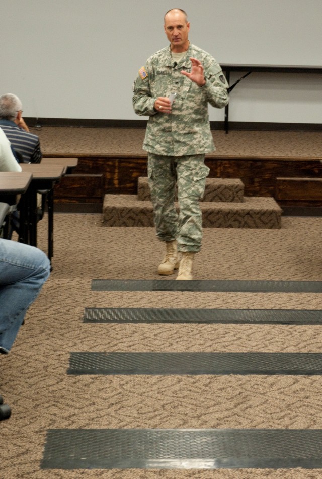 ANAD Commander updates workforce on depot staffing, workload