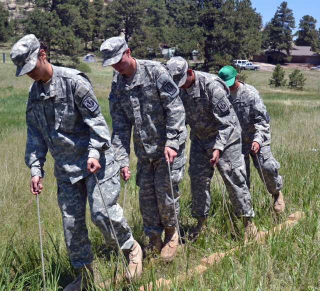 Medics mentor, assist JROTC camp