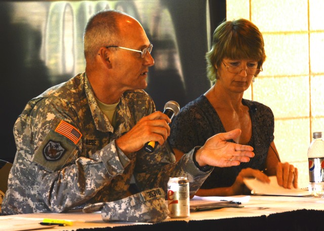 Fort Jackson officials discuss latest well tests