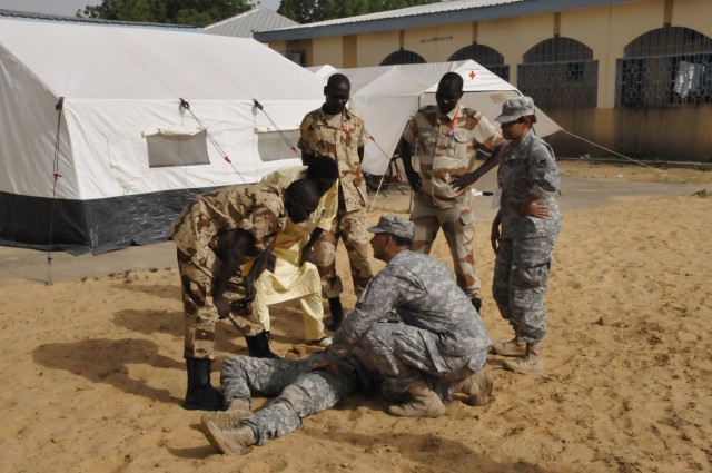 U.S., African physicians conduct training in Chad