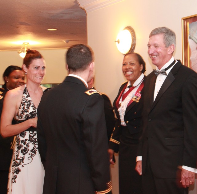Greeting in the recieving line