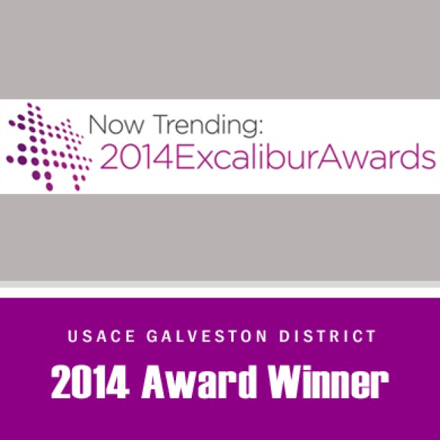 USACE Galveston District Wins 6 PRSA Houston Excalibur Awards