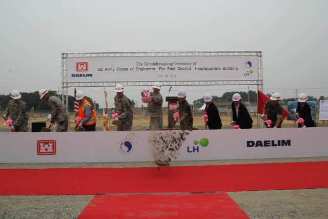 Far East District breaks ground on new headquarters