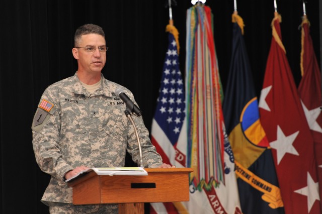 Brig. Gen. Joseph Martin Opens Training and Education Industry Forum