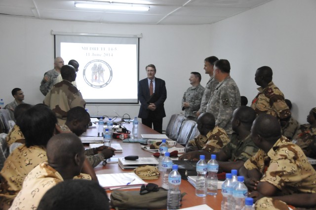 U.S. Army Reserve physicians conduct training in Chad