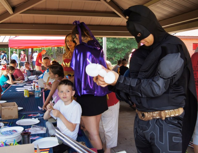 Superheroes unite around Fort Bragg
