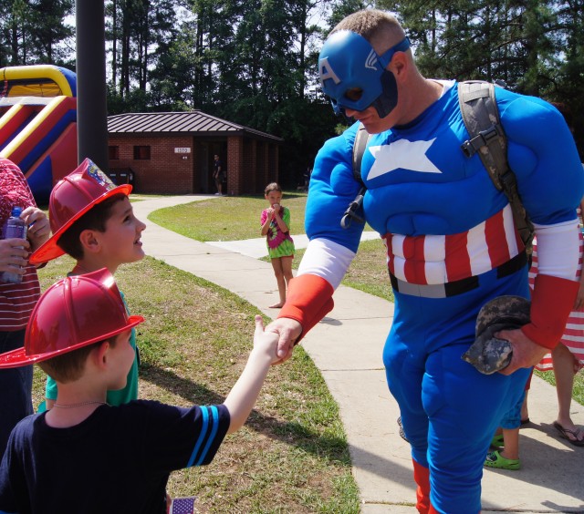 Superheroes unite around Fort Bragg